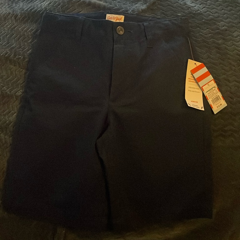 new with tags navy school uniform shorts